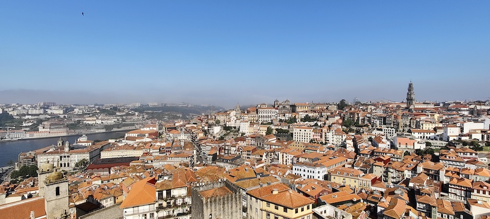 View over Porto centre