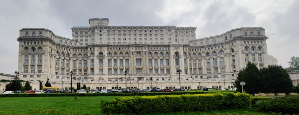 Exterior of The Palace of the Parliament