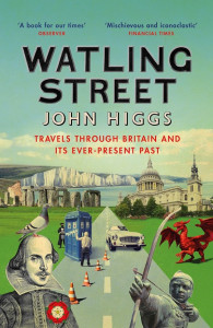 Watling Street book cover on a bookshelf
