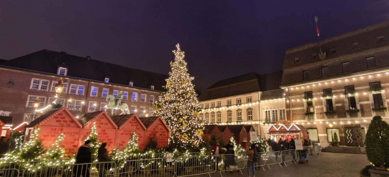 Christmas market in Düsseldorf