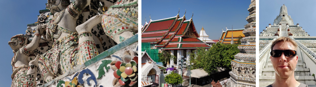 Views of Wat Arun Rajwararam