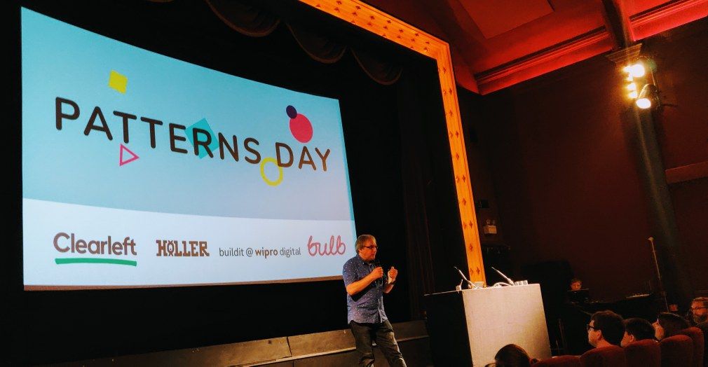 Jeremy Keith introducing Patterns Day at Duke of York cinema in Brighton