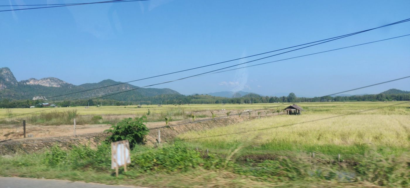 Rural view of Northern Thailand