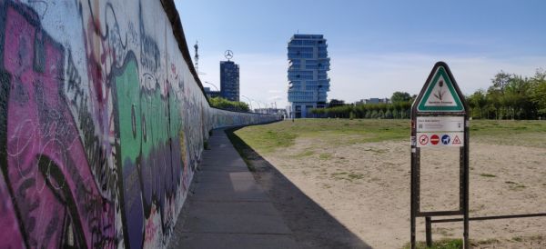 View of East Side Gallery