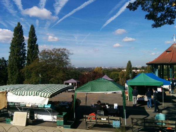 View of Horniman Farmers' Market