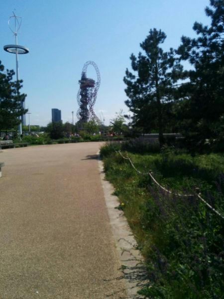 View of Queen Elizabeth Olympic Park