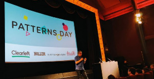 Jeremy Keith introducing Patterns Day at Duke of York cinema in Brighton