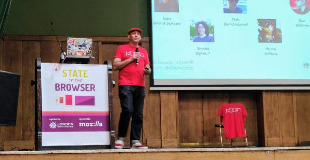 Dave Letorey at Conway Hall introduction to State of the Browser 2019