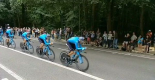 Time trials at \#LeTour with @movistar_team