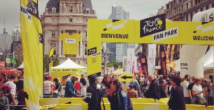 Le Tour Brussels fan zone