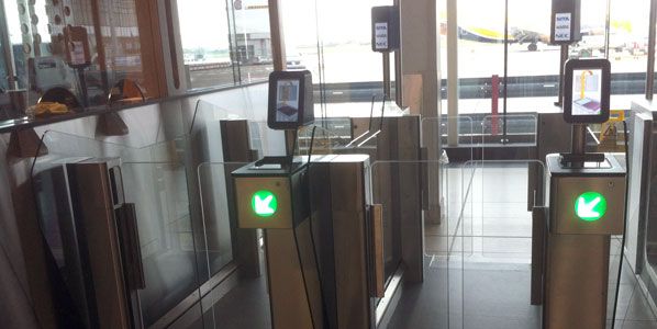 photo of an e-Gate at Dublin airport